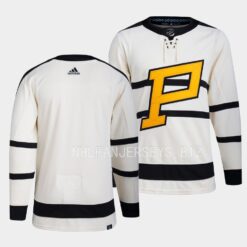 Pittsburgh Penguins Blank 2023 Winter Classic Cream Jersey