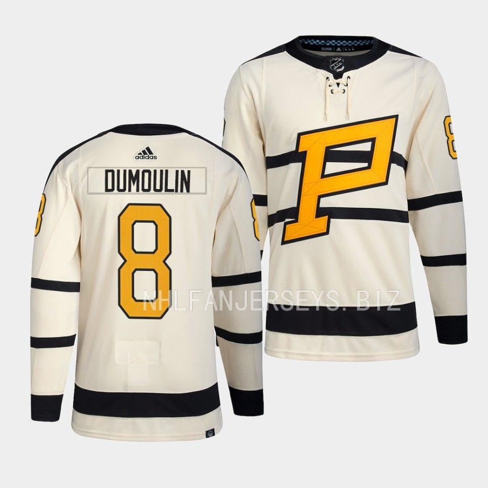 Pittsburgh Penguins Brian Dumoulin 2023 Winter Classic Cream Jersey Pittsburgh Penguins Brian Dumoulin 2023 Winter Classic Cream Jersey