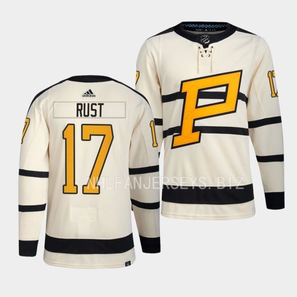 Pittsburgh Penguins Bryan Rust 2023 Winter Classic Cream Jersey Pittsburgh Penguins Bryan Rust 2023 Winter Classic Cream Jersey