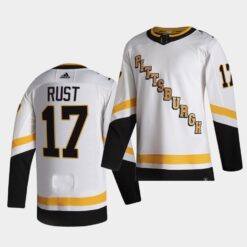 Pittsburgh Penguins Bryan Rust Reverse Fourth White Jersey