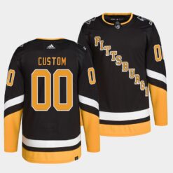 Pittsburgh Penguins Custom Alternate Black Jersey