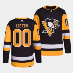 Pittsburgh Penguins Custom Opening Night Black Jersey