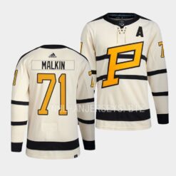 Pittsburgh Penguins Evgeni Malkin 2023 Winter Classic Cream Jersey
