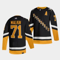 Pittsburgh Penguins Evgeni Malkin Alternate Black Jersey