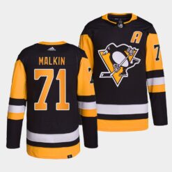 Pittsburgh Penguins Evgeni Malkin Black Opening Night Jersey