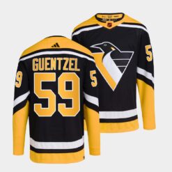 Pittsburgh Penguins Jake Guentzel Reverse Black Jersey