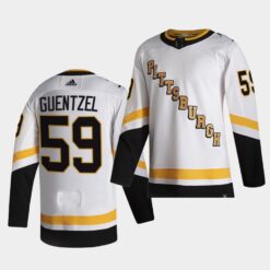 Pittsburgh Penguins Jake Guentzel Reverse Fourth White Jersey