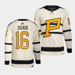 Pittsburgh Penguins Jason Zucker 2023 Winter Classic Cream Jersey