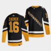 Pittsburgh Penguins Jason Zucker Reverse Black Jersey