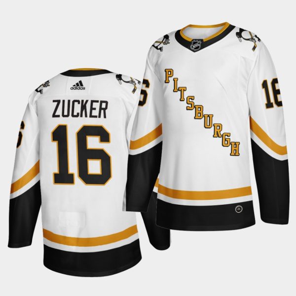 Pittsburgh Penguins Jason Zucker Reverse Fourth White Jersey Pittsburgh Penguins Jason Zucker Reverse Fourth White Jersey