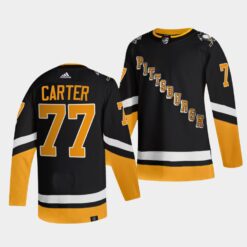 Pittsburgh Penguins Jeff Carter Alternate Black Jersey