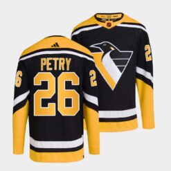 Pittsburgh Penguins Jeff Petry Reverse Black Jersey