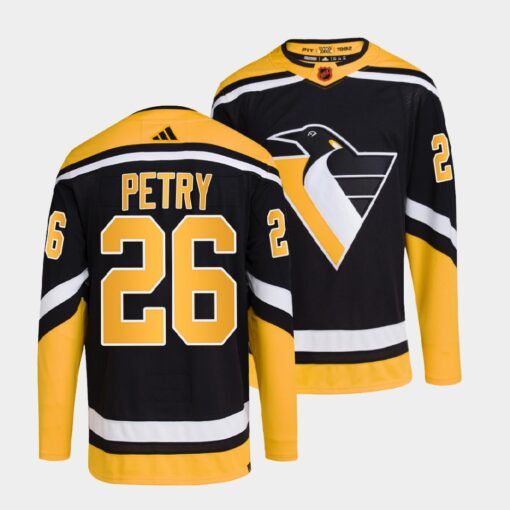 Pittsburgh Penguins Jeff Petry Reverse Black Jersey