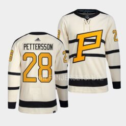 Pittsburgh Penguins Marcus Pettersson 2023 Winter Classic Cream Jersey