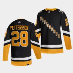 Pittsburgh Penguins Marcus Pettersson Alternate Black Jersey