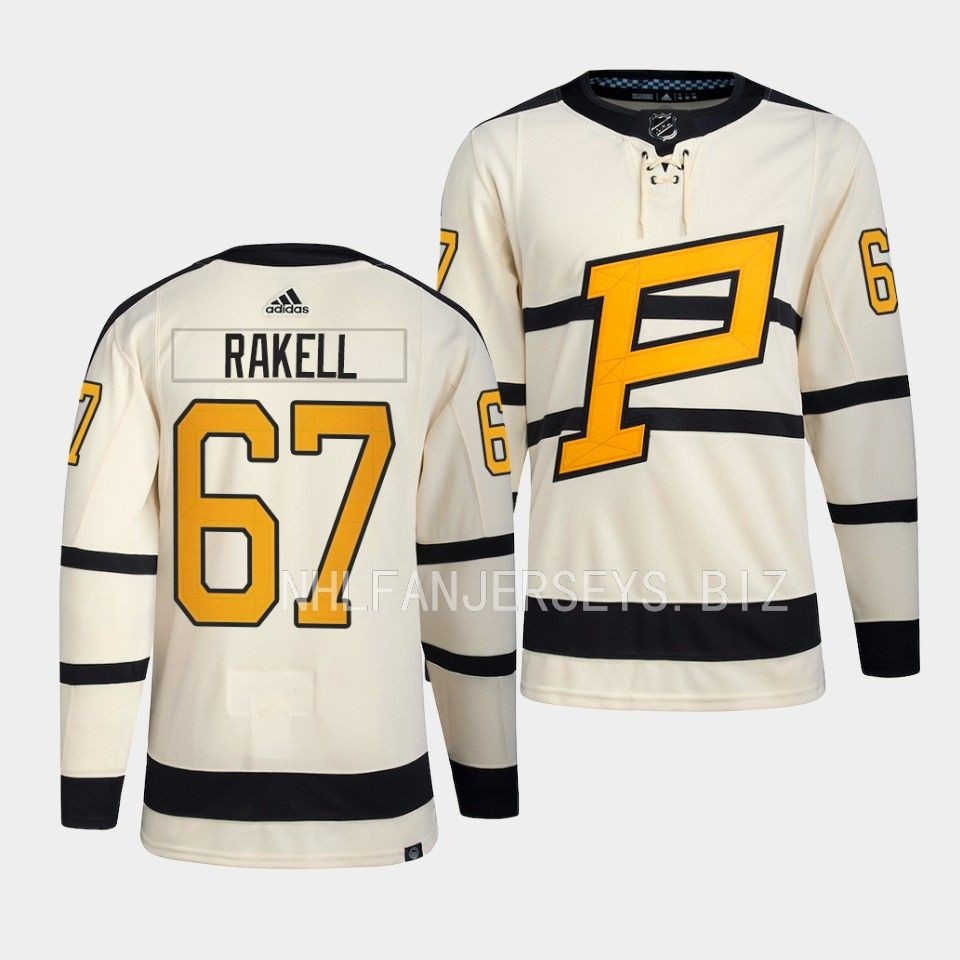 Pittsburgh Penguins Rickard Rakell 2023 Winter Classic Cream Jersey Pittsburgh Penguins Rickard Rakell 2023 Winter Classic Cream Jersey