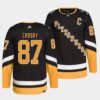 Pittsburgh Penguins Sidney Crosby Opening Night Black Jersey