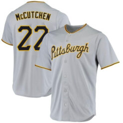 Pittsburgh Pirates Andrew McCutchen Gray Road Replica Jersey