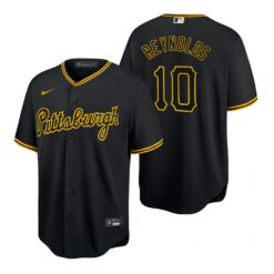 Pittsburgh Pirates Bryan Reynolds Black Alternate Replica Jersey