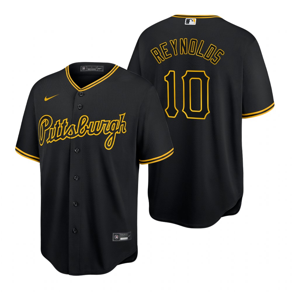 Pittsburgh Pirates Bryan Reynolds Black Alternate Replica Jersey Pittsburgh Pirates Bryan Reynolds Black Alternate Replica Jersey