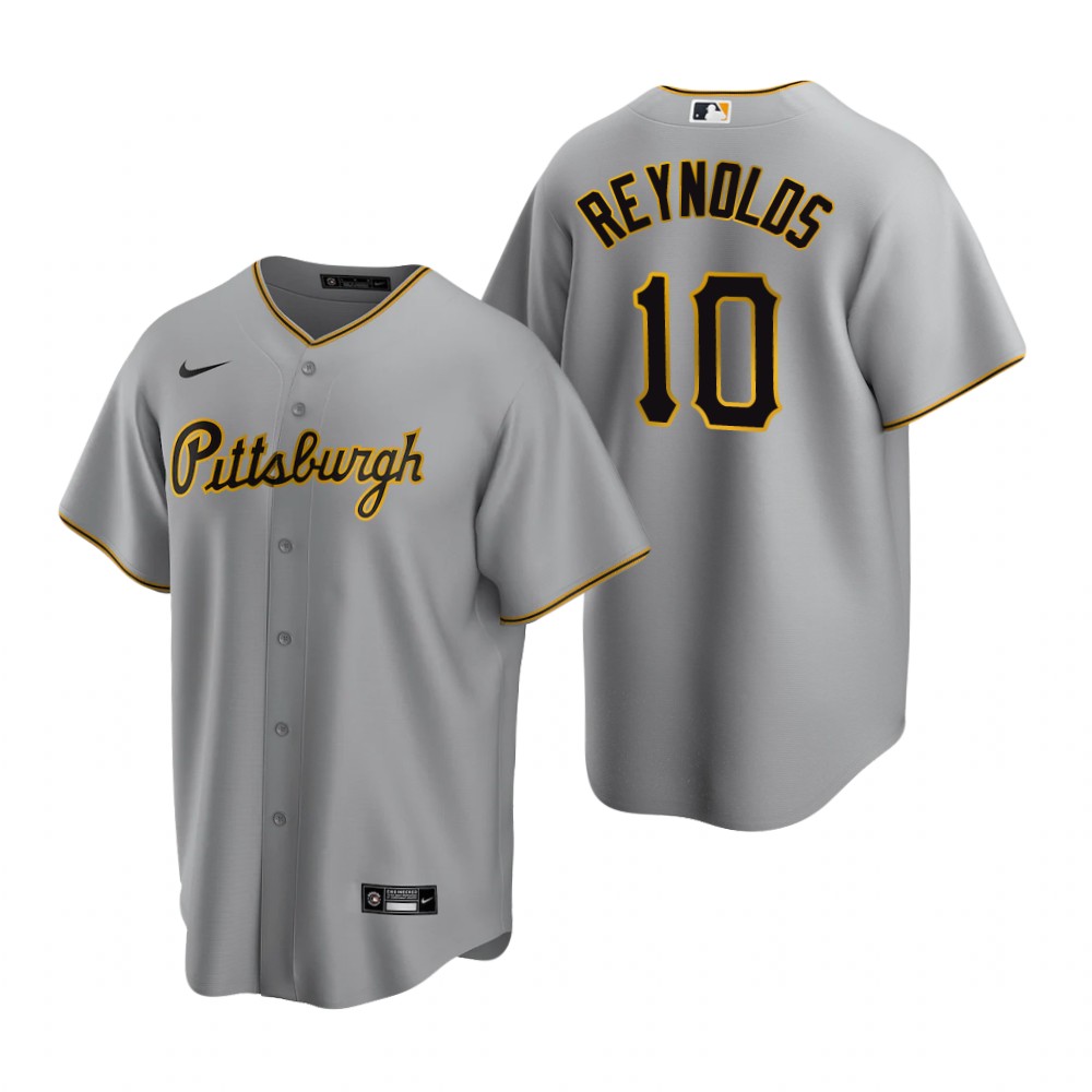 Pittsburgh Pirates Bryan Reynolds Gray Road Replica Jersey Pittsburgh Pirates Bryan Reynolds Gray Road Replica Jersey