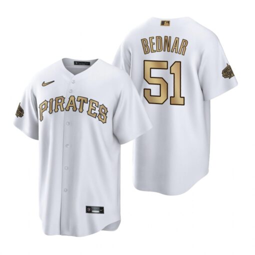 Pittsburgh Pirates David Bednar White 2022 All-Star Game Replica Jersey