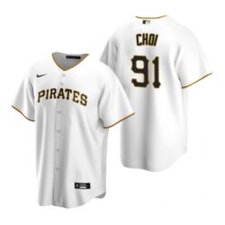 Pittsburgh Pirates Ji Man Choi White Home Replica Jersey