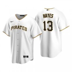Pittsburgh Pirates Ke’Bryan Hayes White Home Replica Jersey