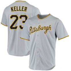 Pittsburgh Pirates Mitch Keller Gray Road Replica Jersey