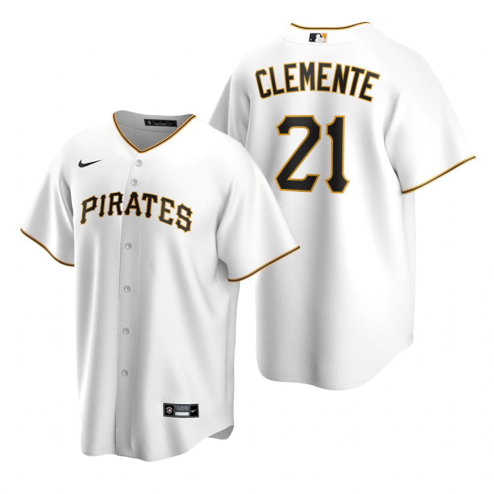 Pittsburgh Pirates Roberto Clemente White Replica Jersey Pittsburgh Pirates Roberto Clemente White Replica Jersey