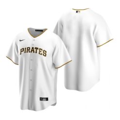 Pittsburgh Pirates Team White Replica Home Jersey