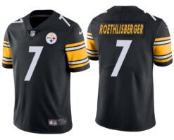 Pittsburgh Steelers Ben Roethlisberger Black Limited Jersey