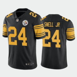 Pittsburgh Steelers Benny Snell Jr Black Color Rush Limited Jersey