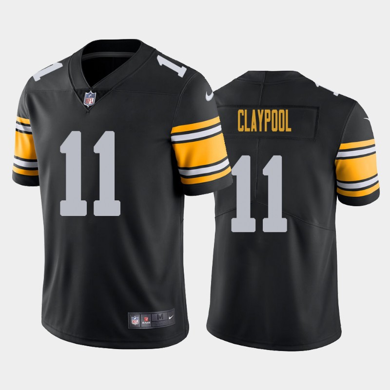Pittsburgh Steelers Chase Claypool Black Alternate Limited Jersey Pittsburgh Steelers Chase Claypool Black Alternate Limited Jersey