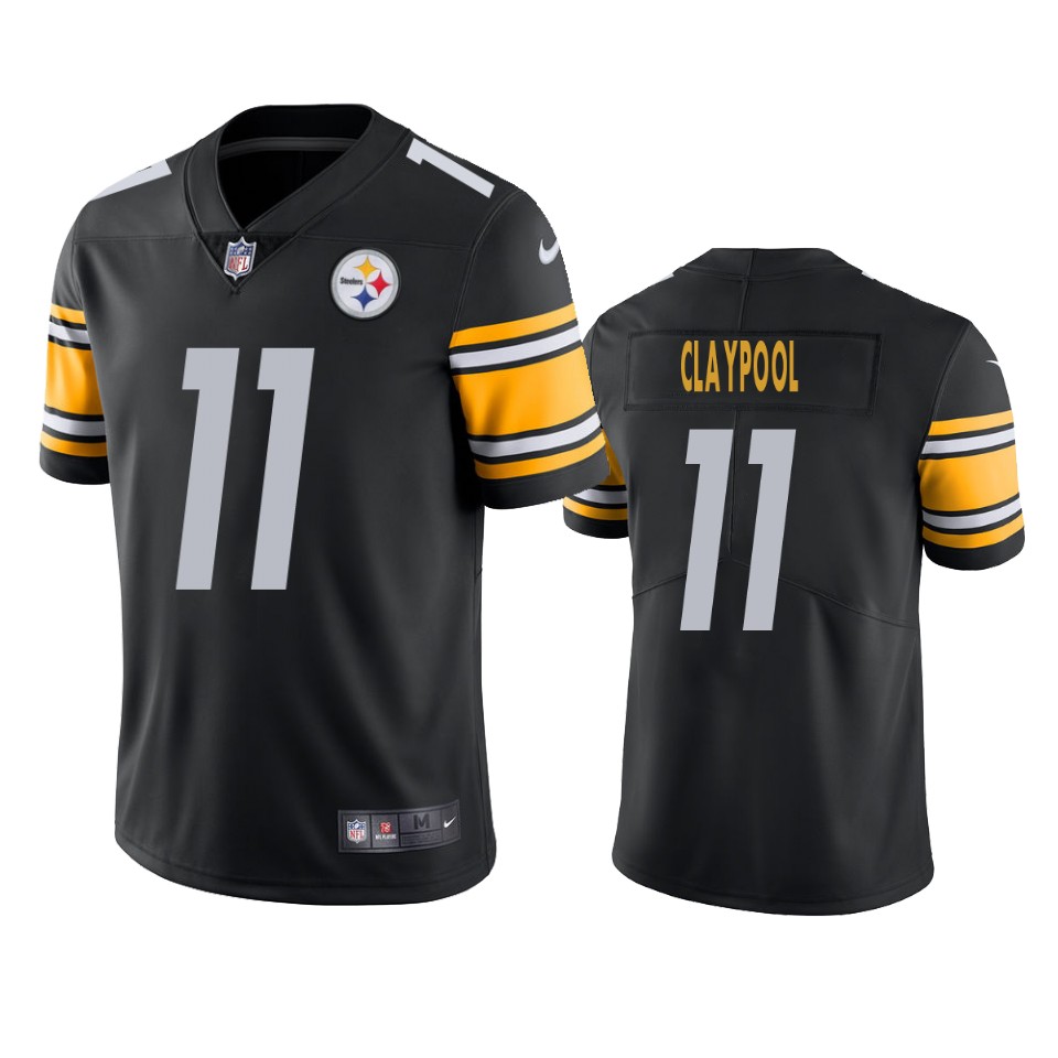 Pittsburgh Steelers Chase Claypool Black Limited Jersey Pittsburgh Steelers Chase Claypool Black Limited Jersey