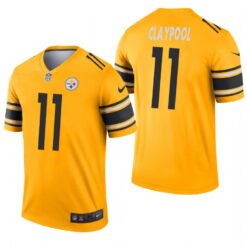 Pittsburgh Steelers Chase Claypool Gold Inverted Limited Jersey