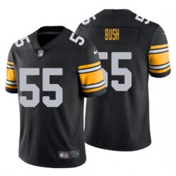 Pittsburgh Steelers Devin Bush Black Alternate Limited Jersey