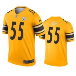 Pittsburgh Steelers Devin Bush Gold Inverted Limited Jersey