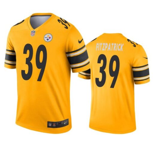Pittsburgh Steelers Minkah Fitzpatrick Gold Inverted Limited Jersey