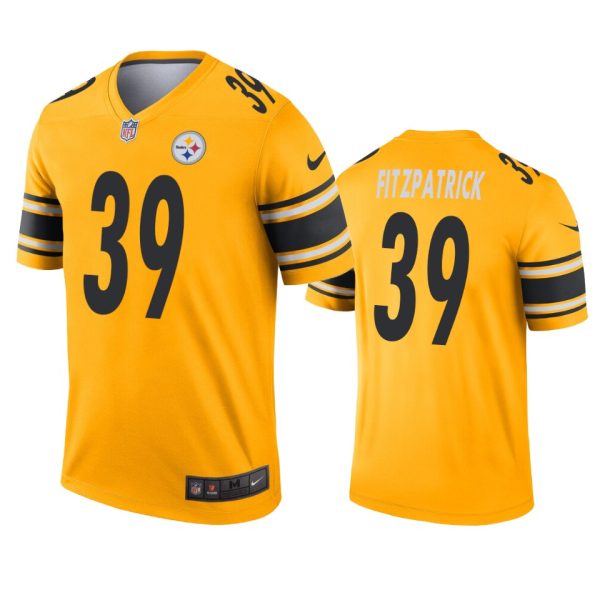 Pittsburgh Steelers Minkah Fitzpatrick Gold Inverted Limited Jersey Pittsburgh Steelers Minkah Fitzpatrick Gold Inverted Limited Jersey
