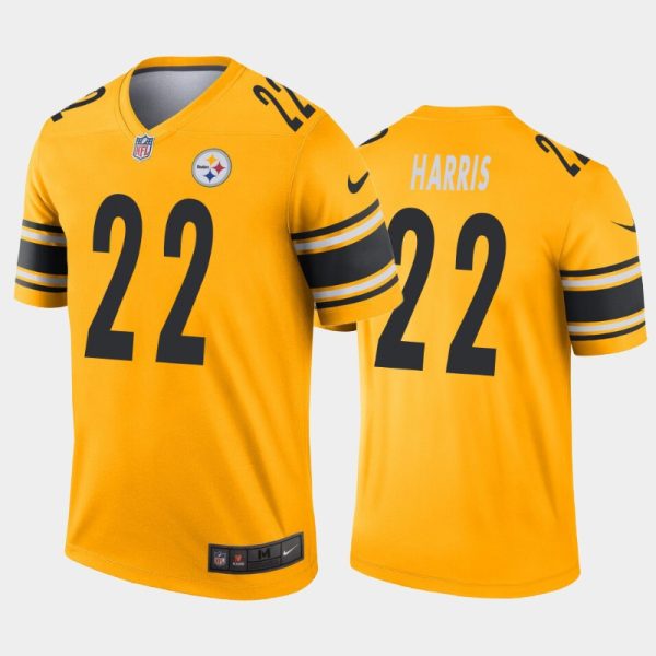 Pittsburgh Steelers Najee Harris Gold Inverted Limited Jersey Pittsburgh Steelers Najee Harris Gold Inverted Limited Jersey