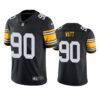 Pittsburgh Steelers T.J. Watt Black Golden Limited Jersey Pittsburgh Steelers T.J. Watt Black Golden Limited Jersey