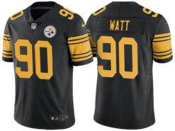 Pittsburgh Steelers T.J. Watt Black Color Rush Limited Jersey