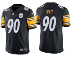 Pittsburgh Steelers T.J. Watt Black Limited Jersey