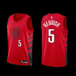 Portland Trail Blazers Cam Reddish 2022-23 Red Statement Edition Jersey