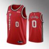 Portland Trail Blazers Damian Lillard Red Statement Jersey