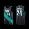 Portland Trail Blazers Jabari Walker 2022-23 Association Edition Jersey White