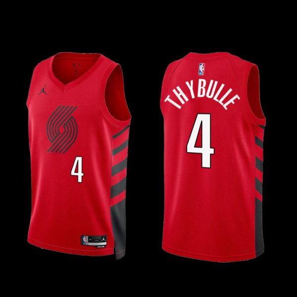 Portland Trail Blazers Matisse Thybulle 2022-23 Red Statement Edition Jersey Portland Trail Blazers Matisse Thybulle 2022-23 Red Statement Edition Jersey