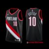 Portland Trail Blazers Nassir Little 2022-23 Association Edition Jersey White