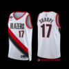 Portland Trail Blazers Shaedon Sharpe 2022-23 Black Icon Edition Jersey